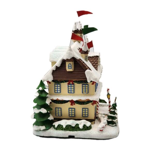 Hawthorne Village Rudolph's Christmas Town Santa and Mrs. Claus' Castle VTG 2003 - Picture 4 of 16